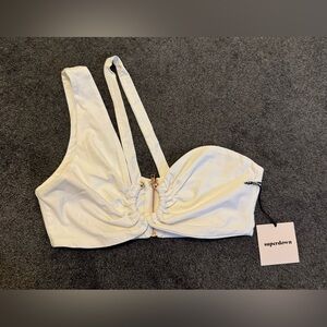 Superdown White Crop Top